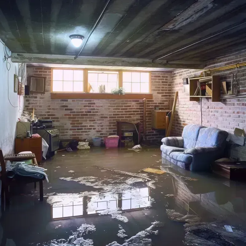 Flooded Basement Cleanup in Cobb, CA